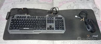 Tastiera mouse e tappetino XL