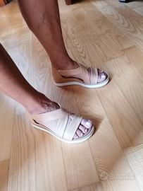 sandali donna in pelle