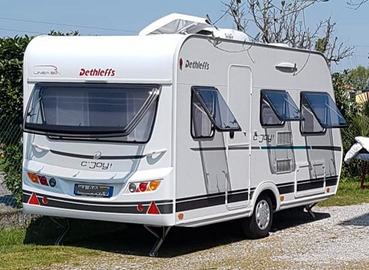 Caravan Roulotte Dethleffs C'Joy CLIMATIZZATA