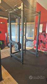 Rack con lat machine e pulley Kingbox