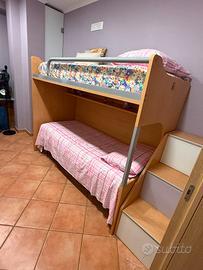 cameretta letto a ponte 
