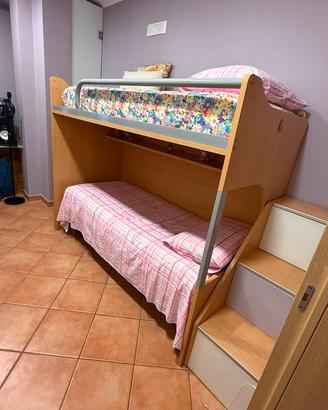 cameretta letto a ponte 
