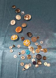 Lotto bottoni vintage misti cucito merceria