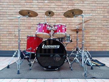 LUDWIG batteria acustica completa anni '80