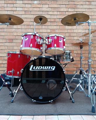 LUDWIG batteria acustica completa anni '80