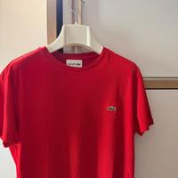 Maglietta lacoste rossa