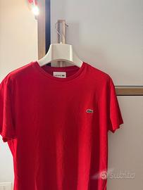 Maglietta lacoste rossa
