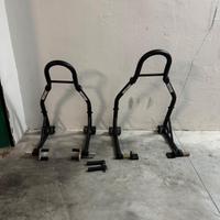 Coppia cavalletti moto