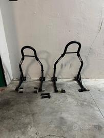 Coppia cavalletti moto