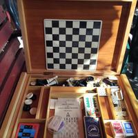 Scatola Multigioco Vintage in Legno