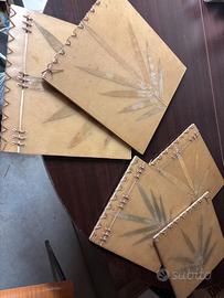 Cinque quaderni artigianali nuovi