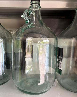 Bottiglie in vetro da 5 litri