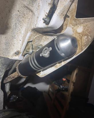 Scarico scalcini per tm 125
