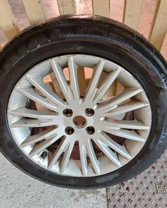 cerchi in lega e gomme lancia delta e fiat bravo 