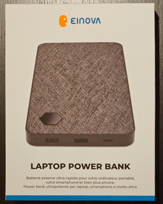 PowerBank Canvas Laptop 20000 mAh Einova Eggtronic