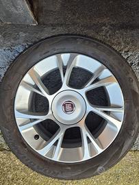 cerchi 15 Fiat 500 e panda con gomme estive 