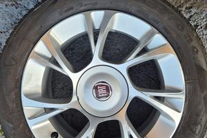 cerchi 15 Fiat 500 e panda con gomme estive 