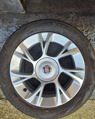 cerchi 15 Fiat 500 e panda con gomme estive 