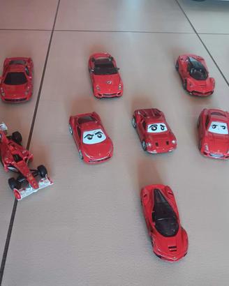 Hot wheels e Burago Ferrari
