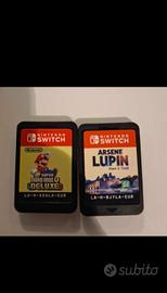 giochi switch mario deluxe e arsene lupin