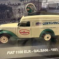Fiat 1100 ELR GALBANI 1951 - Veicoli Pubblicitari