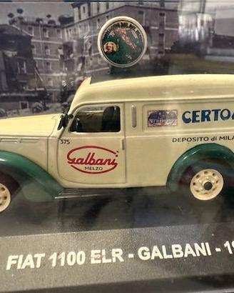 Fiat 1100 ELR GALBANI 1951 - Veicoli Pubblicitari