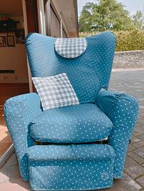 Poltrona Chateau d'Ax reclinabile