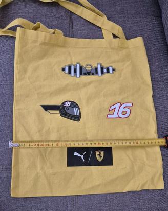 Borsa tote Puma Scuderia Ferrari Sain Leclerc