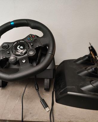 Logitech G G923 volante trueforce e pedali xbox PC
