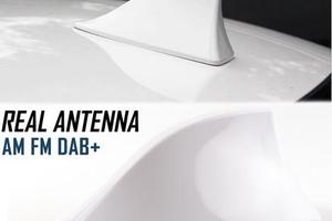 LANCIA Antenna PINNA SQUALO BIANCA VERO SEGNALE