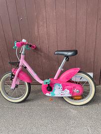 Bicicletta bambina  14 pollici (3-5anni)
