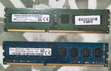 RAM 2 slot da 4 GB uno è 1Rx8 e altro 2Rx8