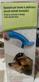 spazzola per lavare e pettinare animali domestici 