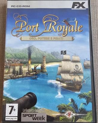 Port Royale Oro, Potere e Pirati PC CD-ROM Italia