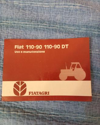 Libretto uso e manutenzione fiat 110/90
