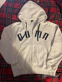 Felpa bianca puma