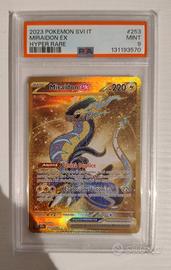 Pokemon PSA 9 Miraidon ex 253/198 SVI Scarlatto IT