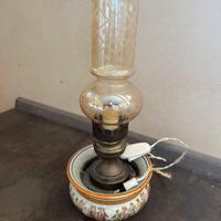 N. 2  lampada da tavolo in stile antica lucerna