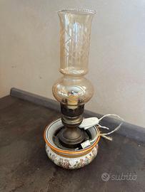N. 2  lampada da tavolo in stile antica lucerna