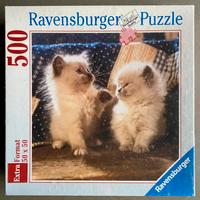 🧩 Puzzle Ravensburger 500 pezzi Gattini Persiani