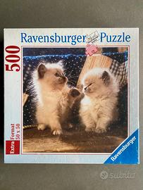 🧩 Puzzle Ravensburger 500 pezzi Gattini Persiani