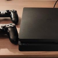 Ps4 slim 1Tb + 2 joiped 