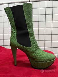 Stivaletti in vero pitone Iceberg