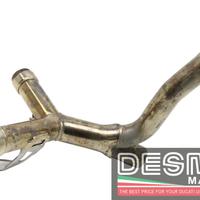 Tubo collettore di scarico centrale sdoppiatore Du