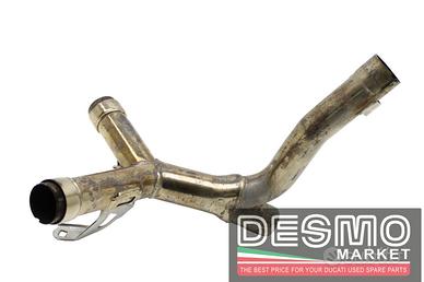 Tubo collettore di scarico centrale sdoppiatore Du