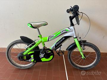 Bici bambino 4-6 anni con casco