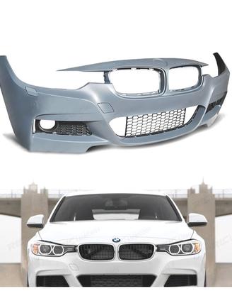 PARAURTI ANTERIORE BMW F30 F31 LOOK M ALLOGGIO FEN