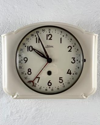 Orologio da parete vintage anni ‘50 in ceramica