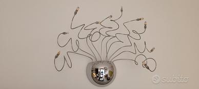 applique moderna in acciaio 