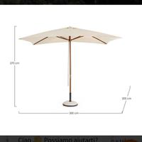 Ombrellone da giardino 2x3